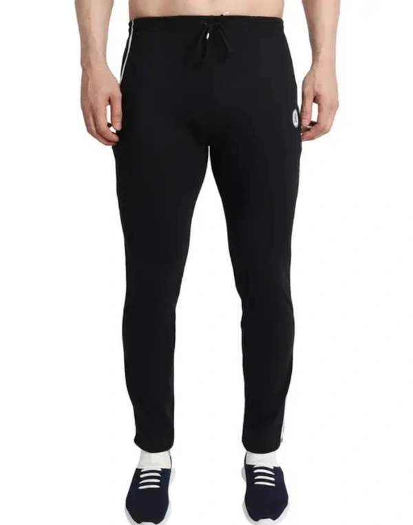 Neha Collection Men's Gym & Sports Trackpants - Black, 38