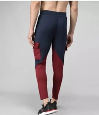 Neha Collection Men's Lycra Veltick Track Pants - Maroon, 32