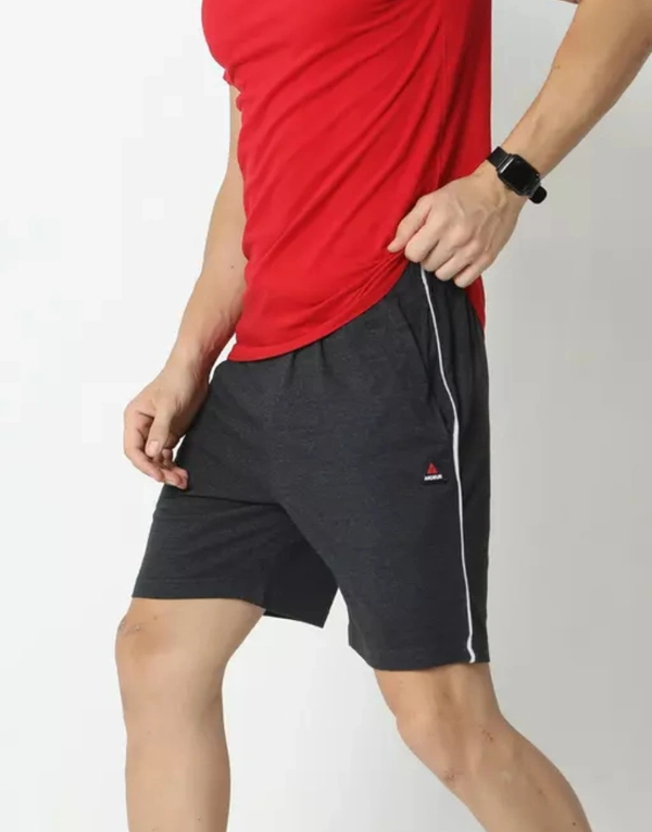 Neha Collection Men's Ardeur Basic Shorts - Light Black, 36