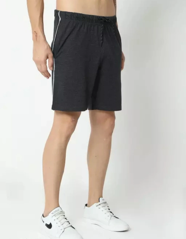 Neha Collection Men's Ardeur Basic Shorts - Light Black, 36