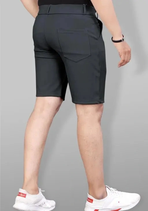 Neha Collection Men's Solid Self Design Casual Shoets - Black, 32
