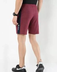 Neha Collection Men's Cotton Blend Basic Short - Maroon, 36