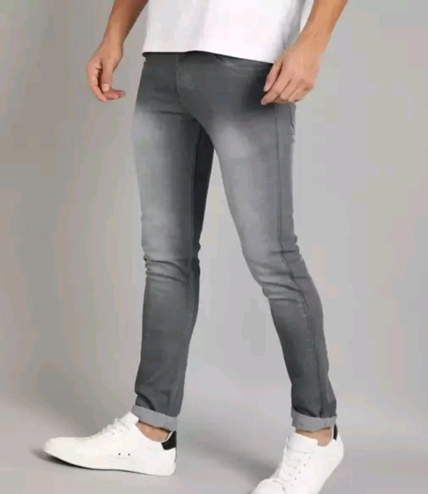 Neha Collection  Men's Premium Denim Jeans - 34, Gray