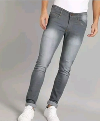 Neha Collection  Men's Premium Denim Jeans - 34, Gray
