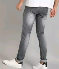 Neha Collection  Men's Premium Denim Jeans - 34, Gray