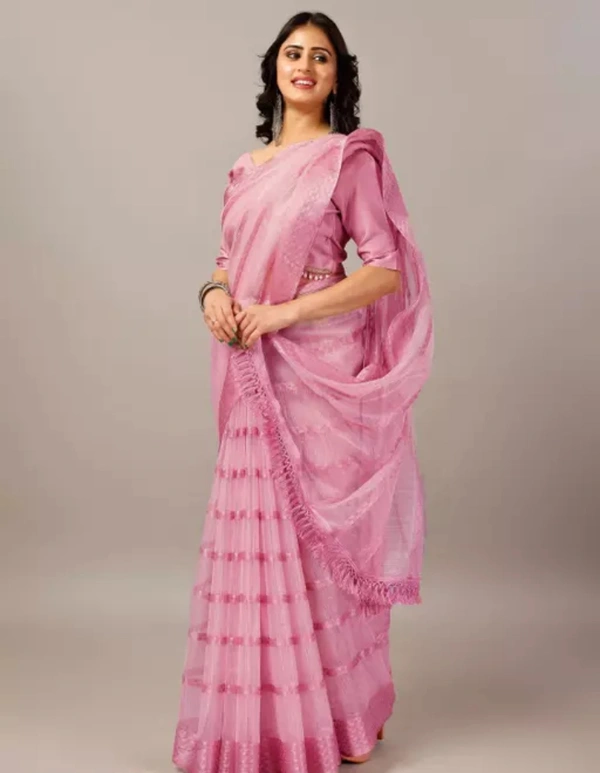 Neha Collection Women Art Silk Weaving Work Saree With Blouse Piece - Melanie, Free Size