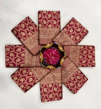 Banarasi Silk Women Banarasi Silk Saree - Maroon