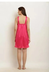 Neha Collection Spikee Women's Short Nightdress Nighty - Wild Watermelon, XL