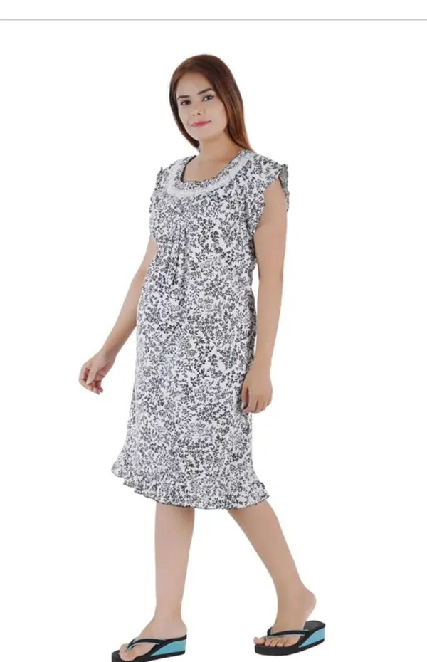 Neha Collection  Short Nightdress Stylish For Women's - Alto, Free Size