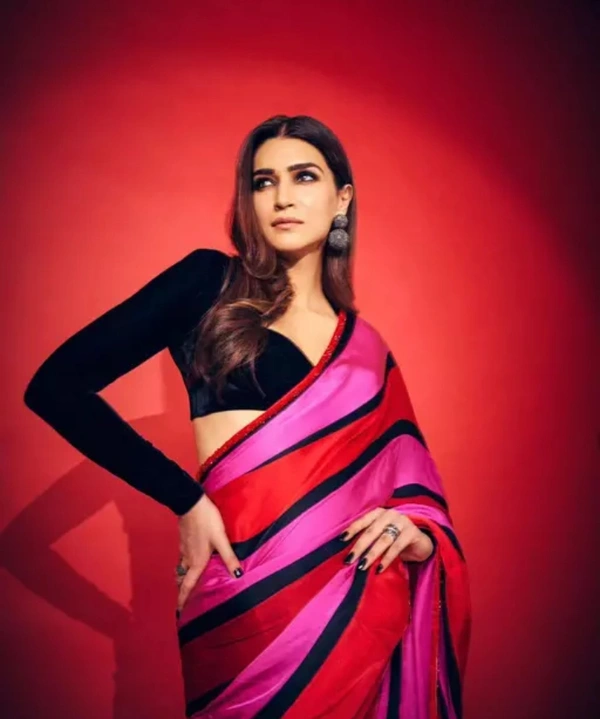 Neha Collection Women Trendy Satin Silk Saree - Free Size