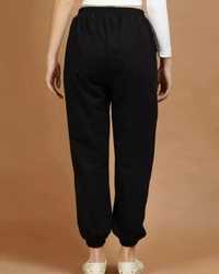 Neha Collection Women Black Joggers Pant - Black, 28