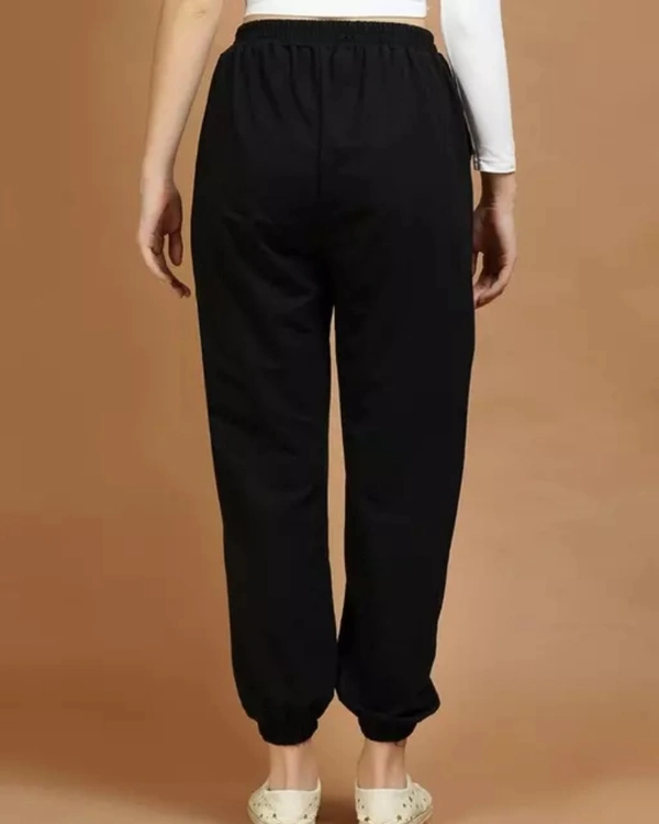 Neha Collection Women Black Joggers Pant - Black, 28