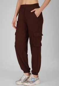 Neha Collection Women Joggers - Brown, 34