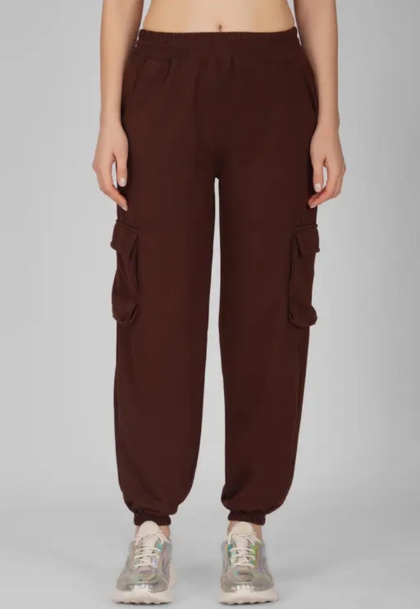 Neha Collection Women Joggers - Brown, 34