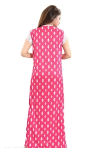 Neha Collection  Shopping Sation Women's Nightdress - Wild Watermelon, XL