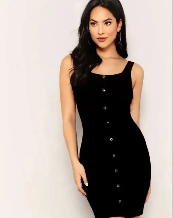 Neha Collection Trendy Latest Women Dresses - Black, S