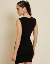 Neha Collection Women Trendy Dress - Black, L