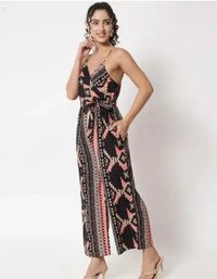 Neha Collection Women Trendy Stylish Jumpsuit - Black, S