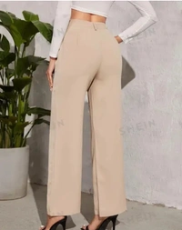 Neha Collection Women Formal Pant - Beige, 30