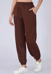 Neha Collection Women Stylish Joggers - Brown, XXL