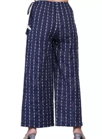 Neha Collection Women Blue Kantha Palazzo - Blue, 26