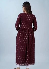 Neha Collection Women Superior Kurti - Maroon, S
