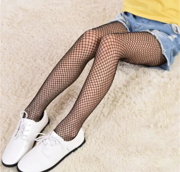 Neha Collection Women High Waist Large Holes Fishnet Pantyhose Stockings - Black, 32