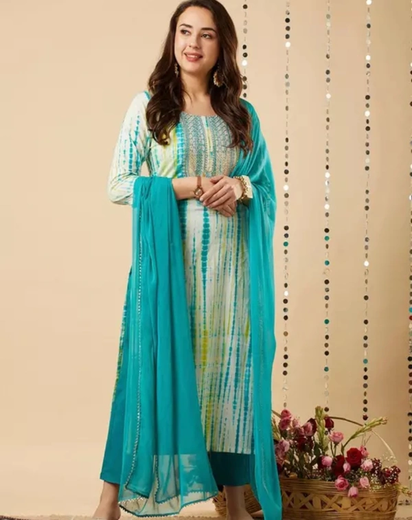 Neha Collection Women Stylish Alluring Kurta Sets - Green, XL