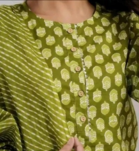 Neha Collection  Women Trendy Refined Kurta Set - Green, M