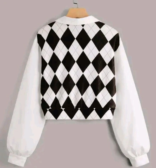 Neha Collection New Trendy Crop Top - White, S