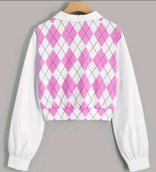 Neha Collection New Trendy Crop Top - Pink, M