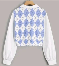 Neha Collection New Trendy Crop Top - Blue, S