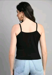Neha Collection Women Pretty Elegant Tops & Tunics - Black, M