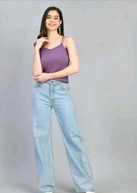 Neha Collection Women Pretty Elegant Tops & Tunics - Purple, L