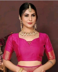 Kanjeevaram  Trendy Kanjivaram Art Silk Zari Woven Saree with Blouse  - Pink