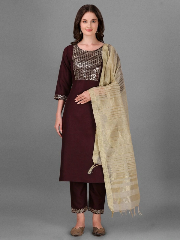 Neha Collection  salwar kameez with dupatta Set - XL