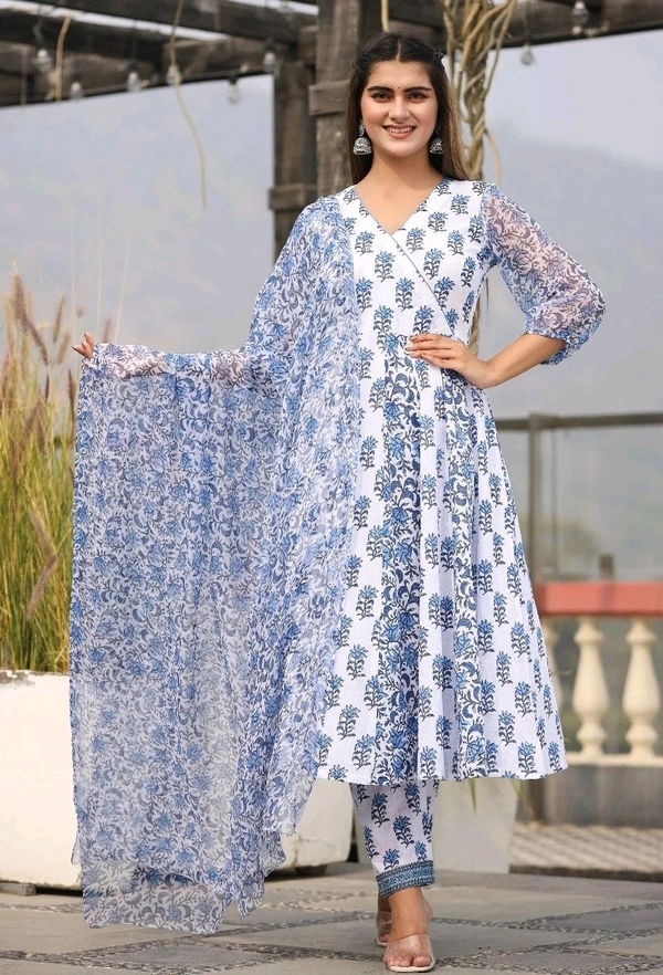 Neha Collection Kurti With Bottom Dupatta Set - XXL