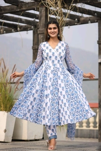 Neha Collection Kurti With Bottom Dupatta Set - XXL