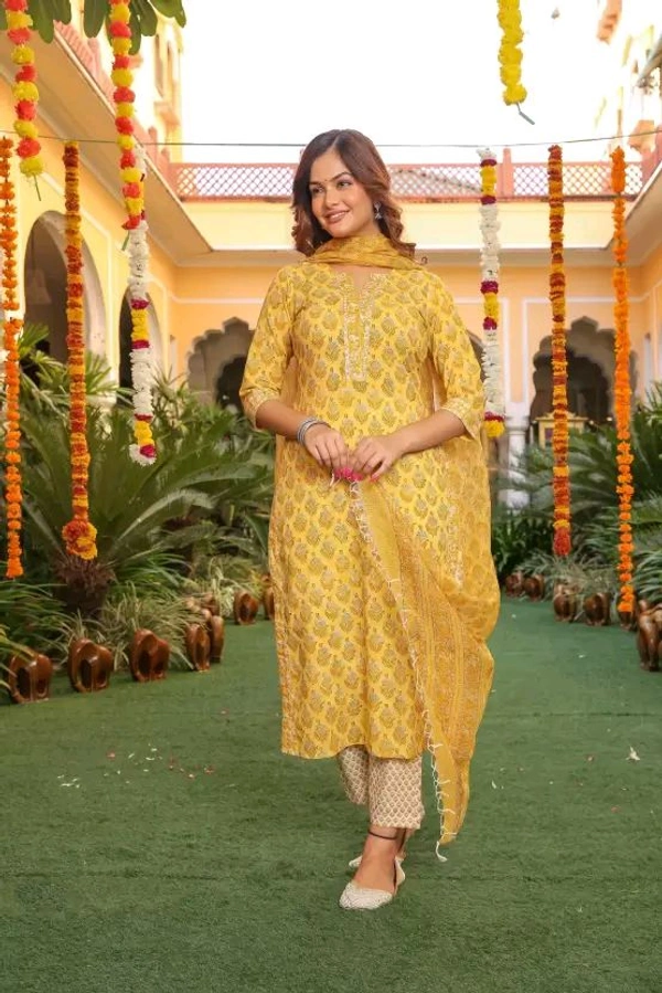 Neha Collection Beautiful 3-piece salwar kameez with dupatta - S