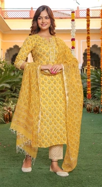 Neha Collection Beautiful 3-piece salwar kameez with dupatta - S