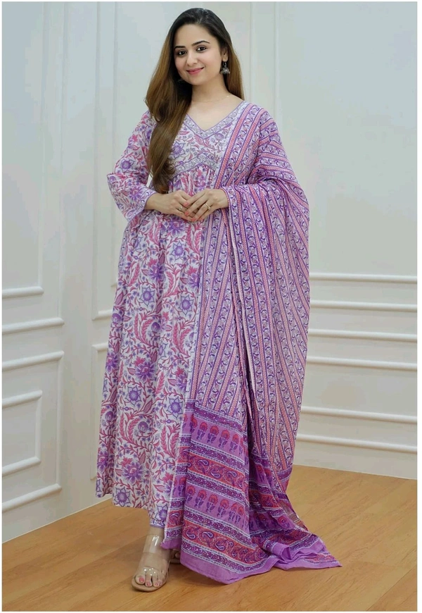 Neha Collection Kurti With Bottom Dupatta Set - XL