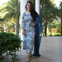 Neha Collection Kurti With Bottom Dupatta Set - XXL