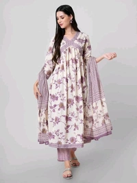 Neha Collection Kurti With Bottom Dupatta Set - XXXL