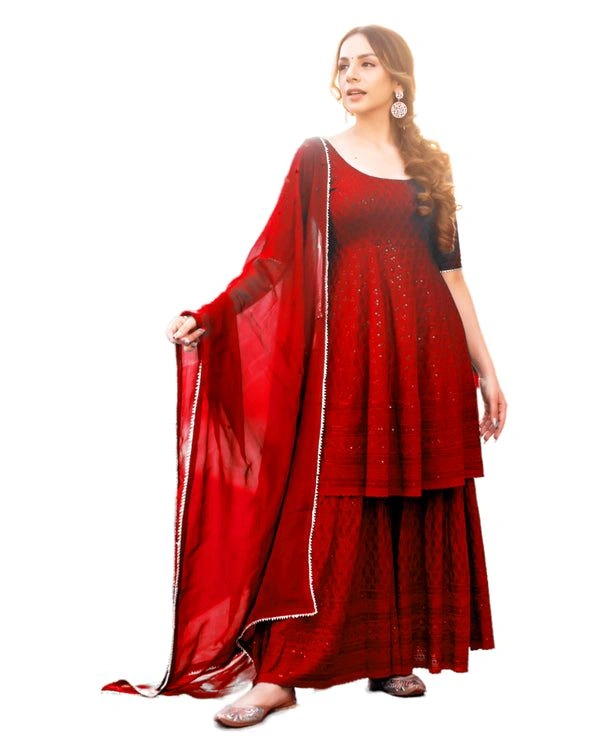 Neha Collection Kurti With Bottom Dupatta Set - XXXL