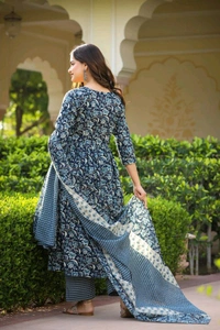 Neha Collection Kurti With Bottom Dupatta Set - XXXL