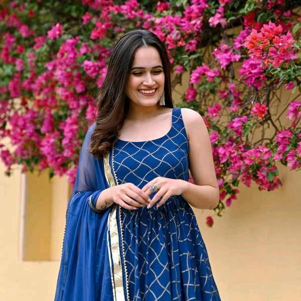Neha Collection Kurti With Bottom Dupatta Set - XL