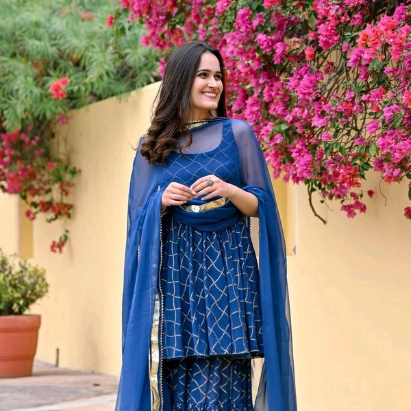 Neha Collection Kurti With Bottom Dupatta Set - XL