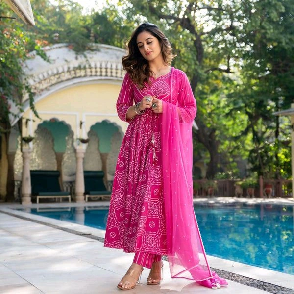Neha Collection Kurti With Bottom Dupatta Set - XXXL