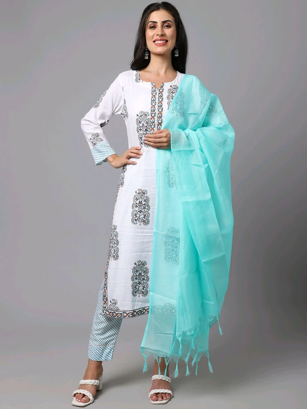 Neha Collection Beautiful 3-piece salwar kameez with dupatta - L