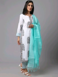 Neha Collection Beautiful 3-piece salwar kameez with dupatta - L